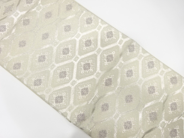 綴れ花蜀江模様織出し袋帯